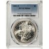 Image 1 : 1881-S $1 Morgan Silver Dollar Coin PCGS MS64