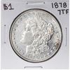 Image 1 : 1878 7TF $1 Morgan Silver Dollar Coin