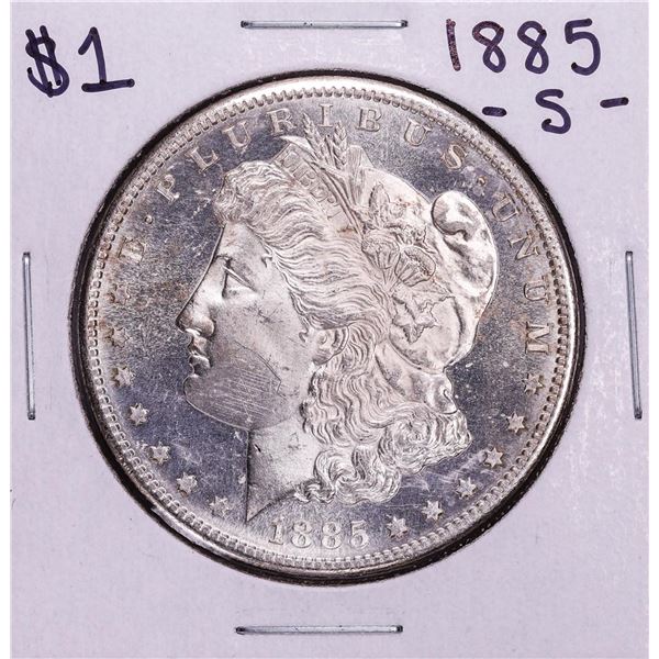 1885-S $1 Morgan Silver Dollar Coin