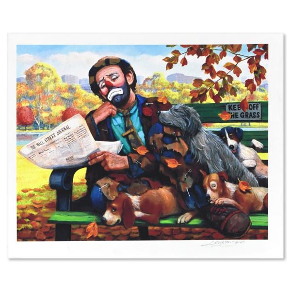 Barry Leighton-Jones "Tycoon" Limited Edition Lithograph On Paper