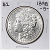 Image 1 : 1898-S $1 Morgan Silver Dollar Coin