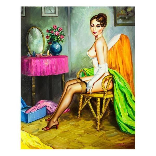 Taras Sidan "Edda" Original Oil Painting On Canvas