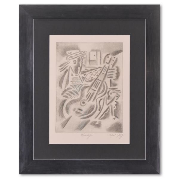 Neal Doty "Homeboy" Limited Edition Mixed Media On Paper