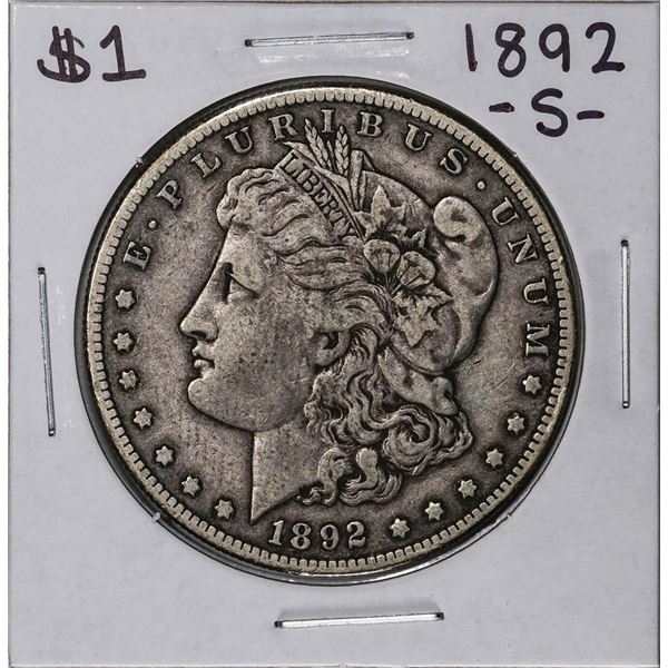 1892-S $1 Morgan Silver Dollar Coin