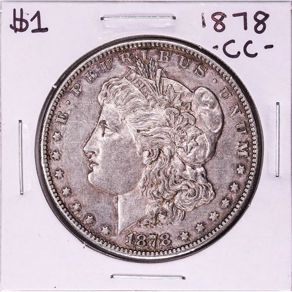 1878-CC $1 Morgan Silver Dollar Coin
