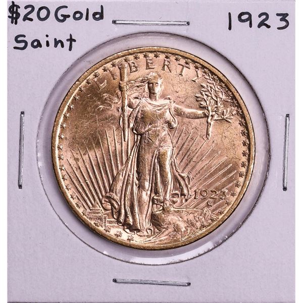 1923 $20 St. Gaudens Double Eagle Gold Coin