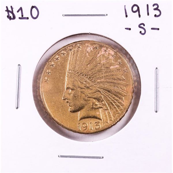 1913-S $10 Indian Head Eagle Gold Coin