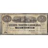 Image 1 : 1863 $2 State of North Carolina Obsolete Note