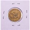 Image 2 : 1843 $5 Liberty Head Half Eagle Gold Coin