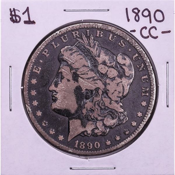 1890-CC $1 Morgan Silver Dollar Coin