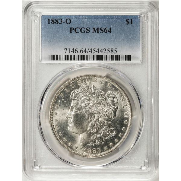 1883-O $1 Morgan Silver Dollar Coin PCGS MS64