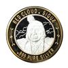 Image 1 : .999 Silver Red Cloud Sioux $10 Casino Limited Native American Series Gaming Token