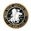 Image 2 : .999 Silver Red Cloud Sioux $10 Casino Limited Native American Series Gaming Token