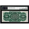 Image 2 : 1872 $50 State of South Carolina Obsolete Note PMG Gem Uncirculated 66EPQ