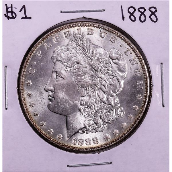 1888 $1 Morgan Silver Dollar Coin