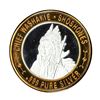 Image 1 : .999 Silver Chief Washakie $10 Casino Limited Native American Series Gaming Token