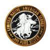 Image 2 : .999 Silver Chief Washakie $10 Casino Limited Native American Series Gaming Token