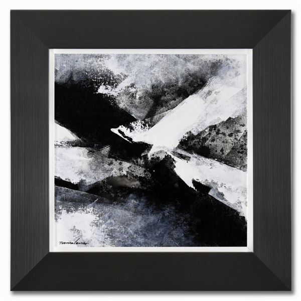 Thomas Leung "Abstract Wave 14" Original Acrylic On Board