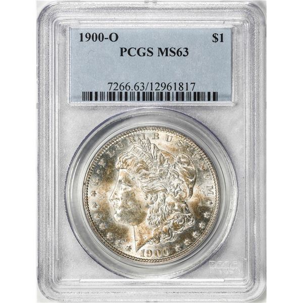1900-O $1 Morgan Silver Dollar Coin PCGS MS63