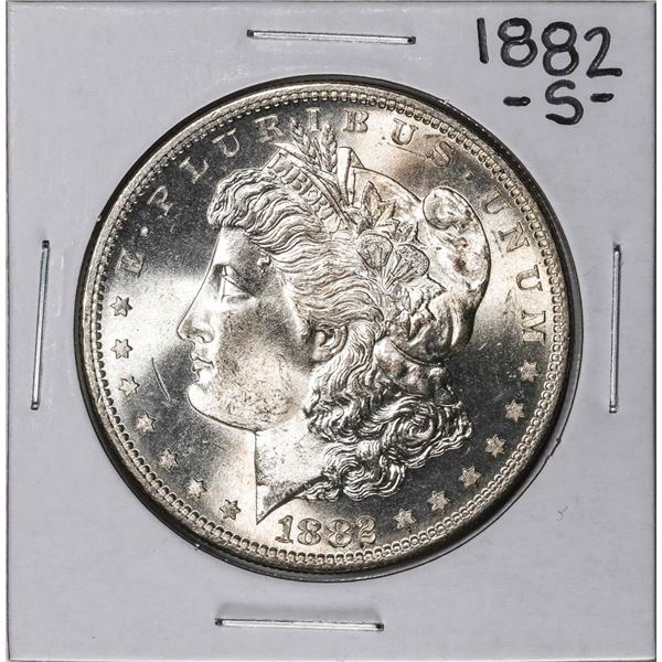 1882-S $1 Morgan Silver Dollar Coin