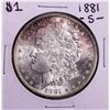 Image 1 : 1881-S $1 Morgan Silver Dollar Coin