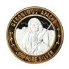 Image 1 : .999 Silver Geronimo Apache $10 Casino Limited Native American Series Gaming Token