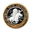 Image 2 : .999 Silver Geronimo Apache $10 Casino Limited Native American Series Gaming Token