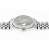 Image 3 : Rolex Men's Stainless Steel Tahitian MOP Roman Datejust Watch