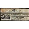 Image 2 : 1862 $5 State of Arkansas Treasury Warrant Obsolete Note