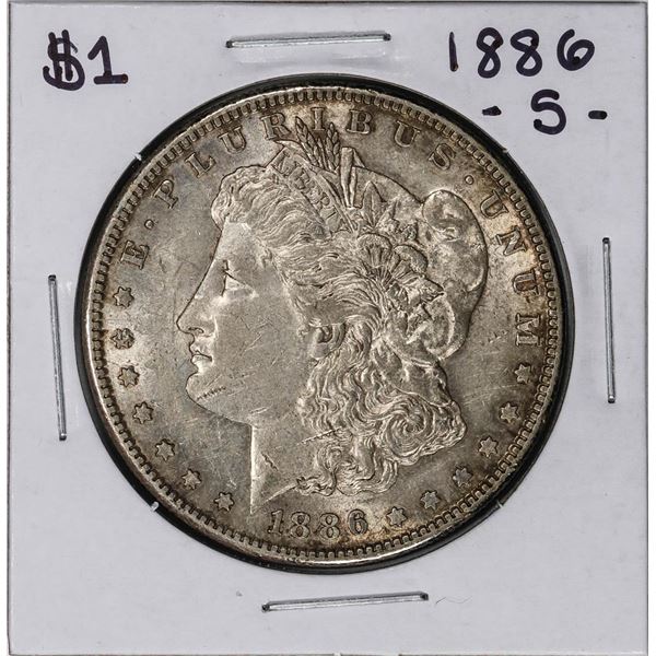 1886-S $1 Morgan Silver Dollar Coin