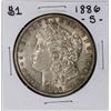 Image 1 : 1886-S $1 Morgan Silver Dollar Coin