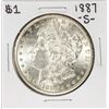 Image 1 : 1887-S $1 Morgan Silver Dollar Coin
