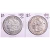 Image 1 : Lot of 1890-S & 1891-S $1 Morgan Silver Dollar Coins