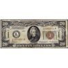 Image 1 : 1934 $20 Hawaii WWII Emergency Issue Federal Reserve Note