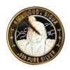 Image 1 : .999 Silver Red Cloud Sioux $10 Casino Limited Native American Series Gaming Token
