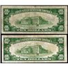 Image 2 : Lot of (2) 1934 $10 Silver Certificate Notes