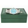 Image 8 : Rolex Men's Stainless Steel Diamond Datejust Wristwatch with Rolex Box