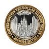 Image 2 : .999 Silver Excalibur Las Vegas, NV $10 Casino Limited Edition Gaming Token