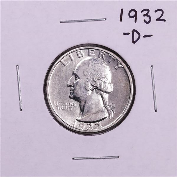 1932-D Washington Quarter Coin