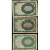 Image 2 : Lot of (3) 1874 10 Cent Fifth Issue Fractional Currency Note