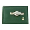 Image 9 : Rolex Ladies Two Tone Mother of Pearl Diamond & Ruby Datejust Wristwatch