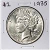 Image 1 : 1935 $1 Peace Silver Dollar Coin
