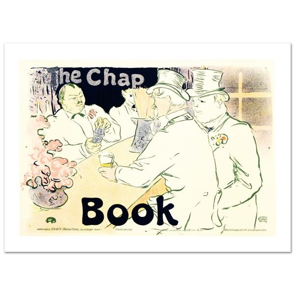Henri De Toulouse-Lautrec (1864-1901) "The Chap Book" Print Lithograph On Paper