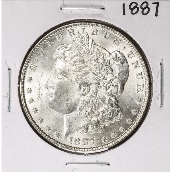 1887 $1 Morgan Silver Dollar Coin
