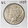 Image 1 : 1935 $1 Peace Silver Dollar Coin