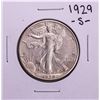1929-S Walking Liberty Half Dollar Coin