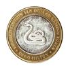 Image 1 : .999 Silver Reno Hilton Nevada $10 Casino Limited Edition Gaming Token
