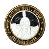 Image 1 : .999 Silver Sitting Bull Sioux $10 Casino Limited Native American Series Gaming Token