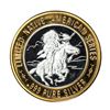 Image 2 : .999 Silver Chief Ouray, UTE $10 Casino Limited Native American Series Gaming Token