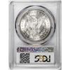 Image 2 : 1887 $1 Morgan Silver Dollar Coin PCGS MS64 Nice Color